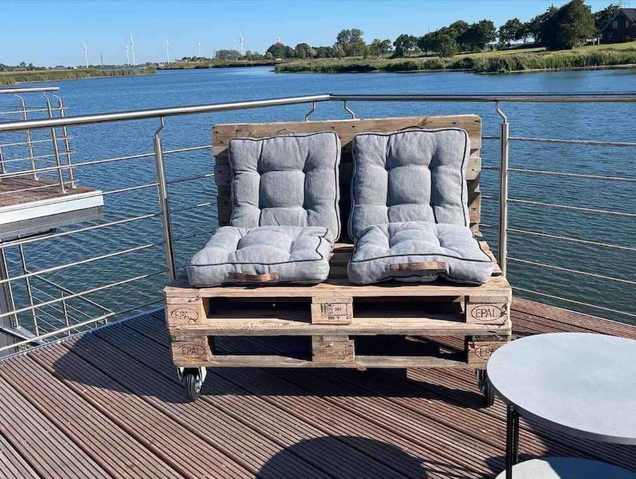 Hausboot Fritz Im Wangermeer Schillig Exterior foto